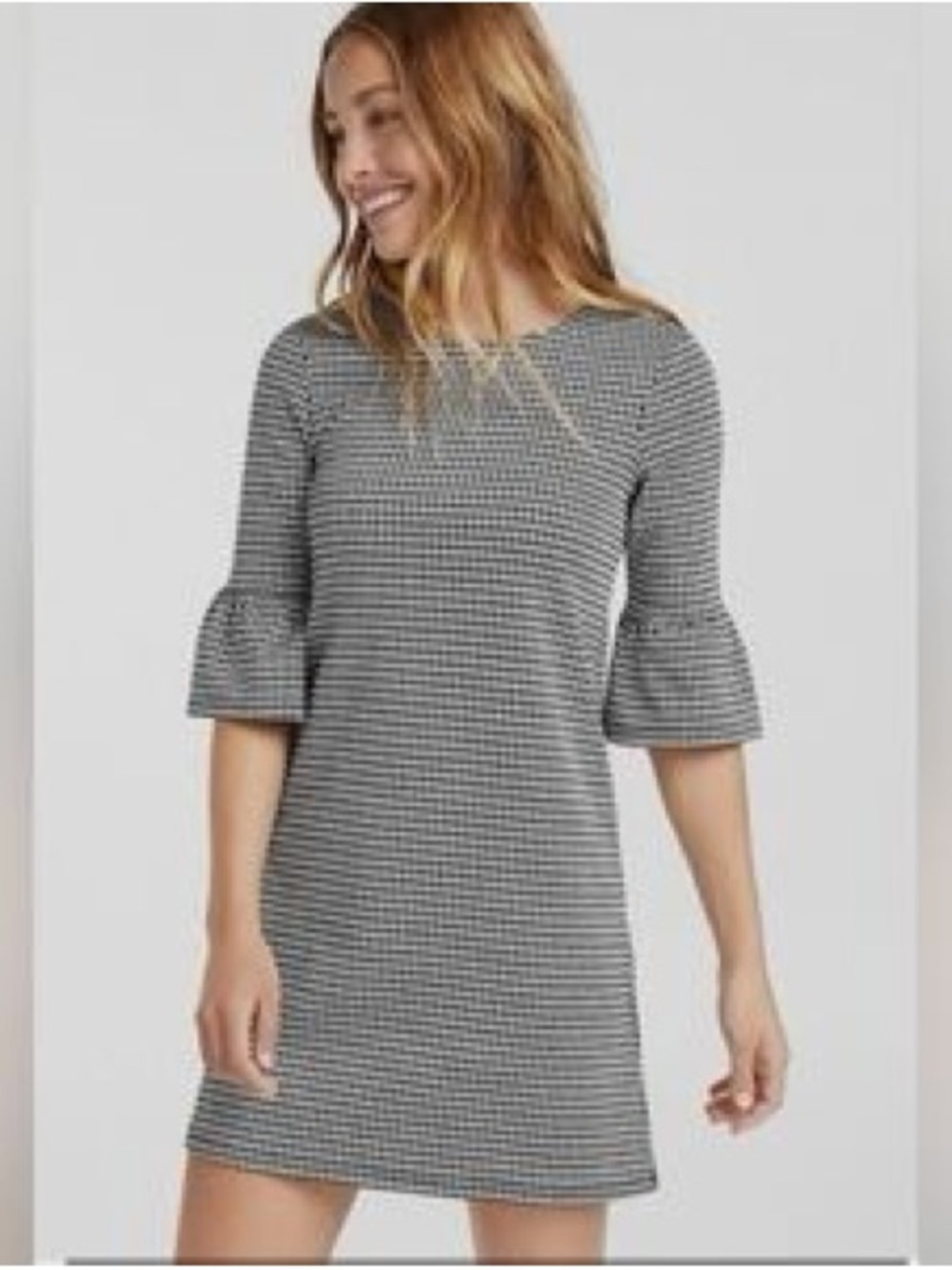 Twik Dress with Ruffle Sleeves